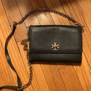 SOLD Tory Burch Mercer Leather Wallet on Chain